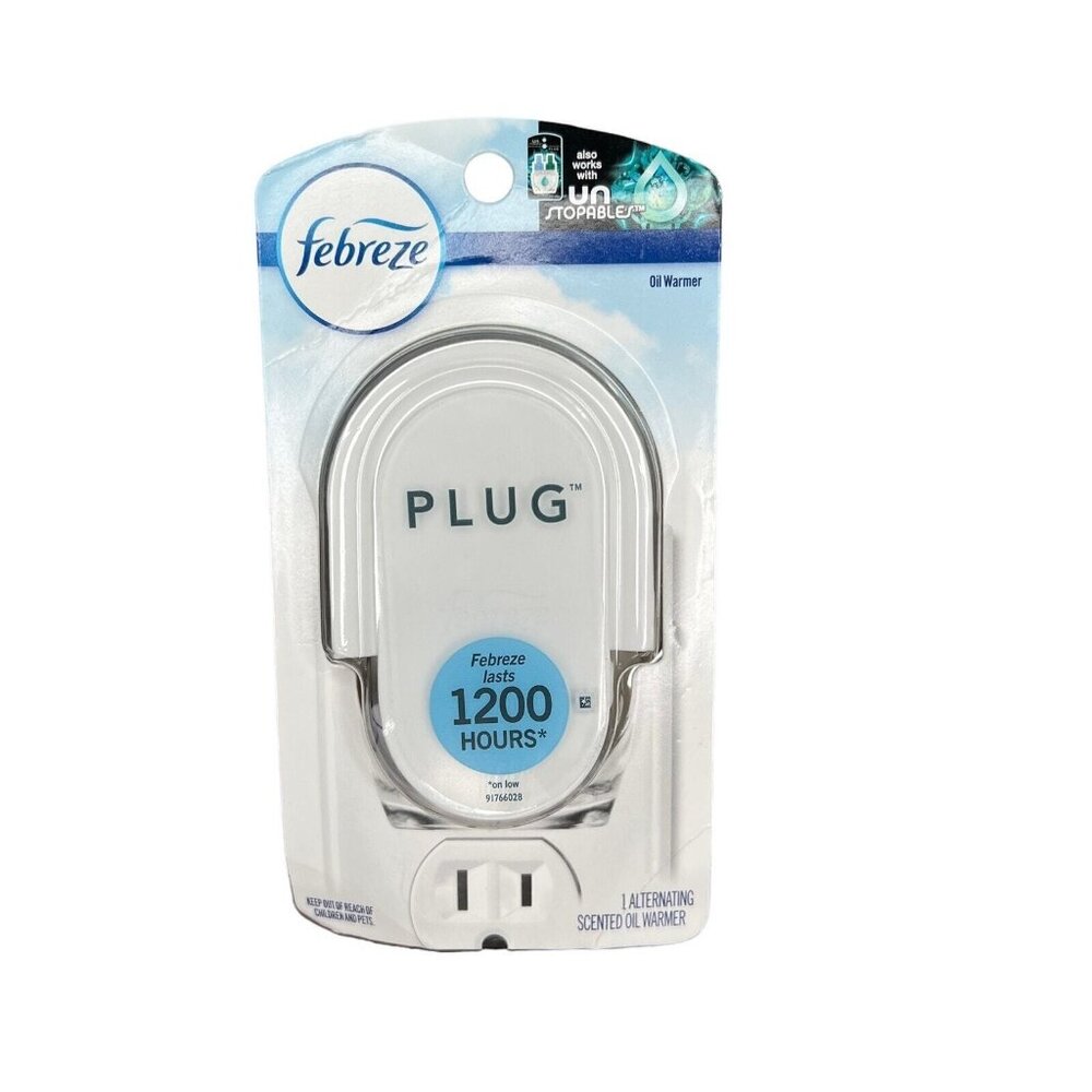 Febreze Plug In Air Freshener Scented Oil Warmer Oil NOT Included- Plug Only